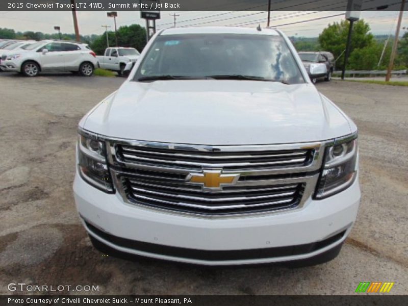 Summit White / Jet Black 2015 Chevrolet Tahoe LTZ 4WD
