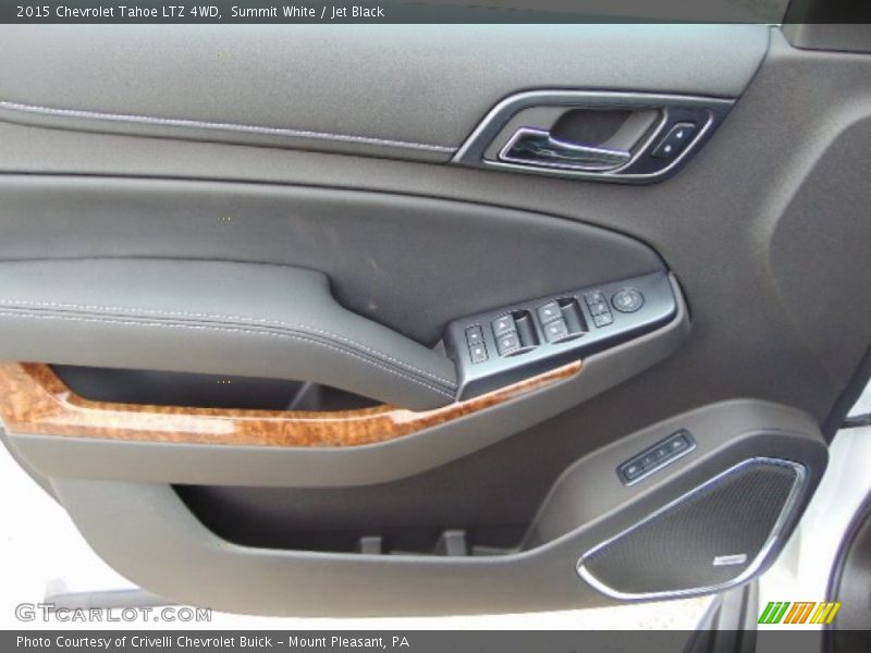 Summit White / Jet Black 2015 Chevrolet Tahoe LTZ 4WD