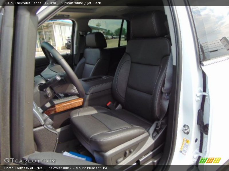 Summit White / Jet Black 2015 Chevrolet Tahoe LTZ 4WD