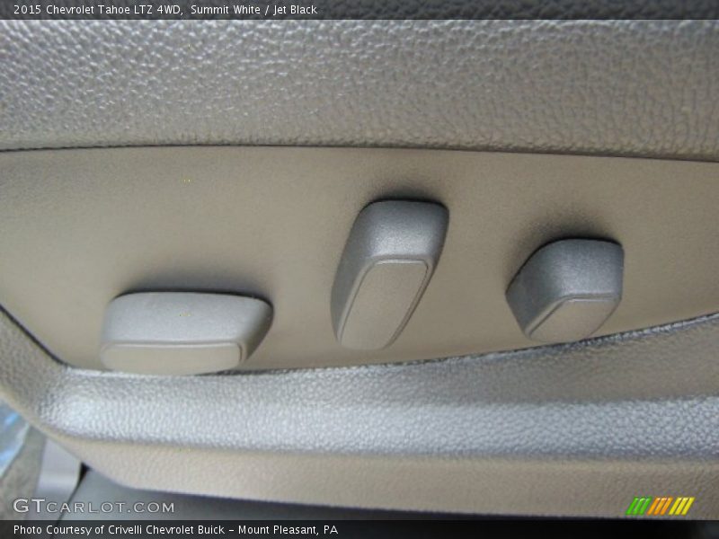 Summit White / Jet Black 2015 Chevrolet Tahoe LTZ 4WD