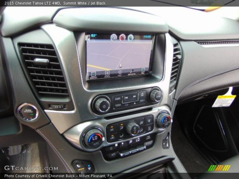 Summit White / Jet Black 2015 Chevrolet Tahoe LTZ 4WD