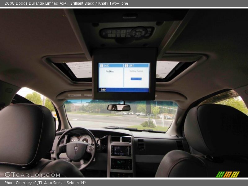 Brilliant Black / Khaki Two-Tone 2008 Dodge Durango Limited 4x4
