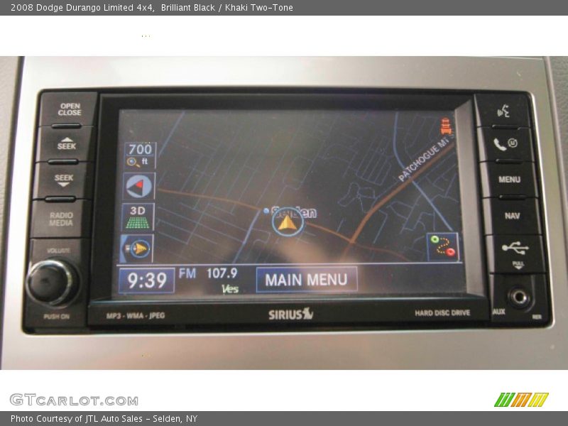 Brilliant Black / Khaki Two-Tone 2008 Dodge Durango Limited 4x4