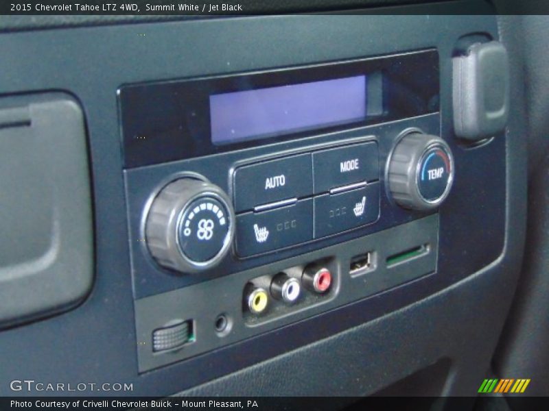 Summit White / Jet Black 2015 Chevrolet Tahoe LTZ 4WD