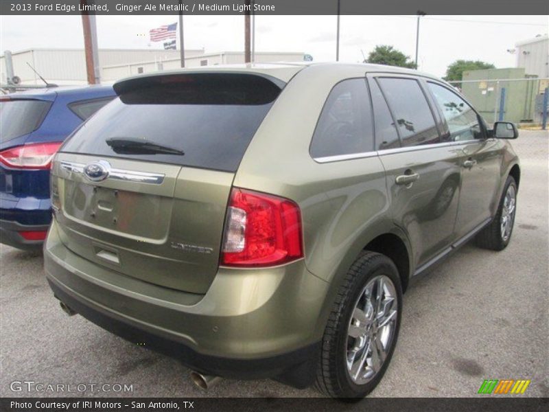 Ginger Ale Metallic / Medium Light Stone 2013 Ford Edge Limited