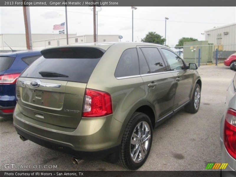 Ginger Ale Metallic / Medium Light Stone 2013 Ford Edge Limited