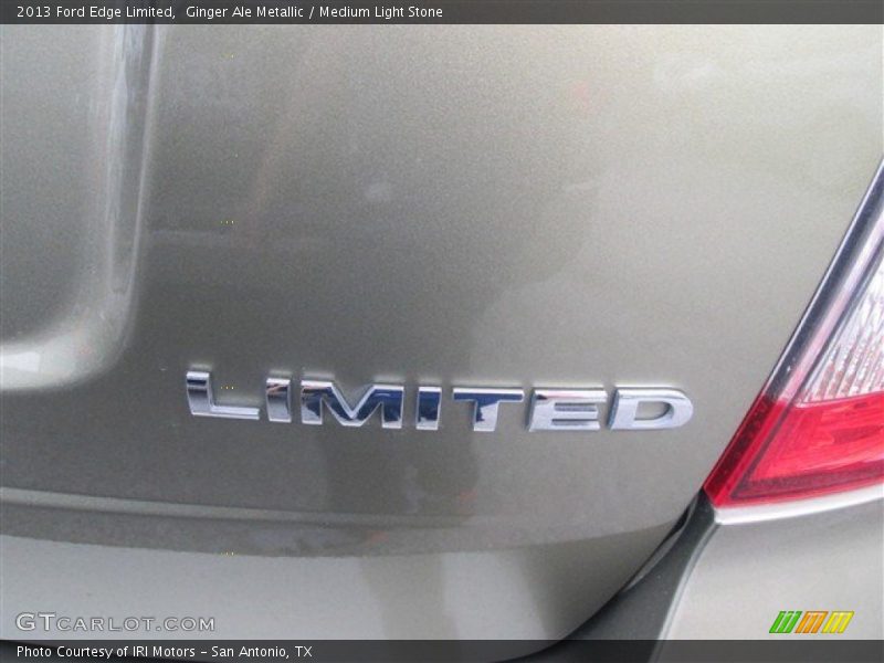 Ginger Ale Metallic / Medium Light Stone 2013 Ford Edge Limited