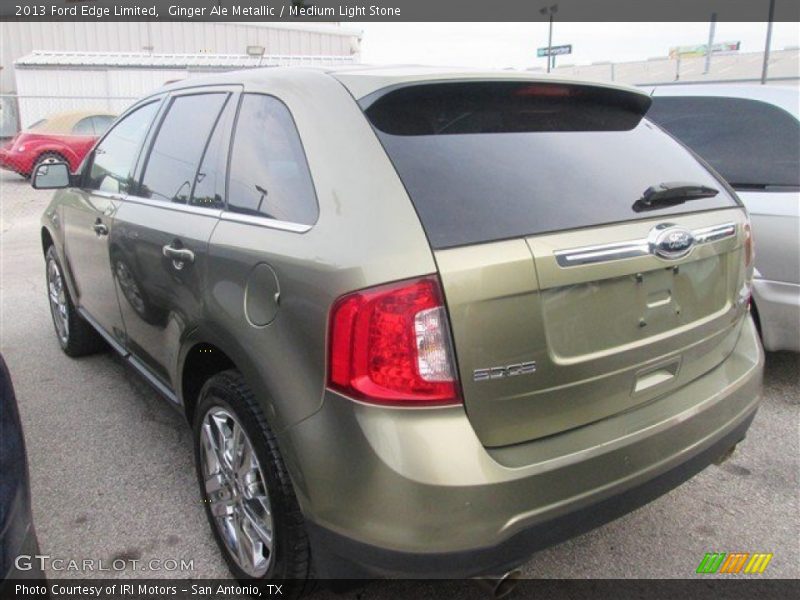 Ginger Ale Metallic / Medium Light Stone 2013 Ford Edge Limited