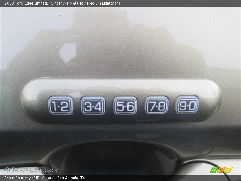 Ginger Ale Metallic / Medium Light Stone 2013 Ford Edge Limited
