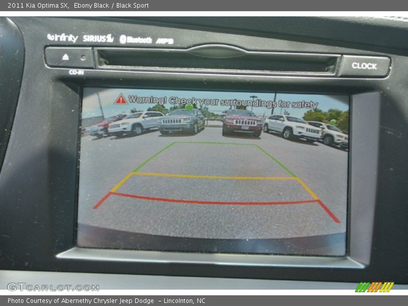 Ebony Black / Black Sport 2011 Kia Optima SX