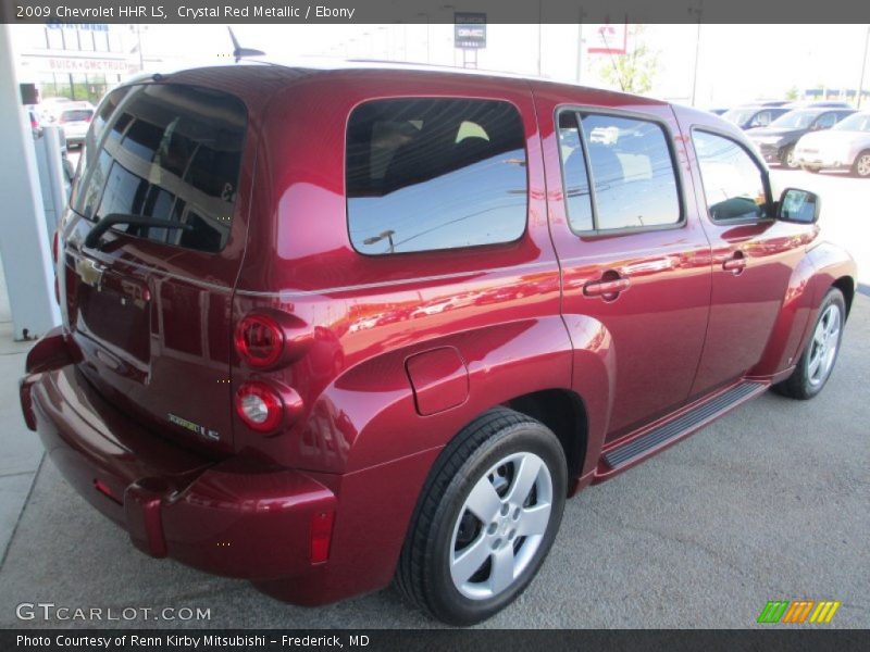 Crystal Red Metallic / Ebony 2009 Chevrolet HHR LS