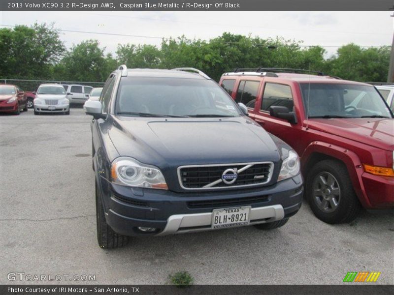 Caspian Blue Metallic / R-Design Off Black 2013 Volvo XC90 3.2 R-Design AWD