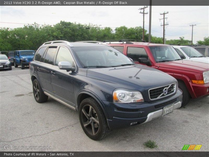 Caspian Blue Metallic / R-Design Off Black 2013 Volvo XC90 3.2 R-Design AWD