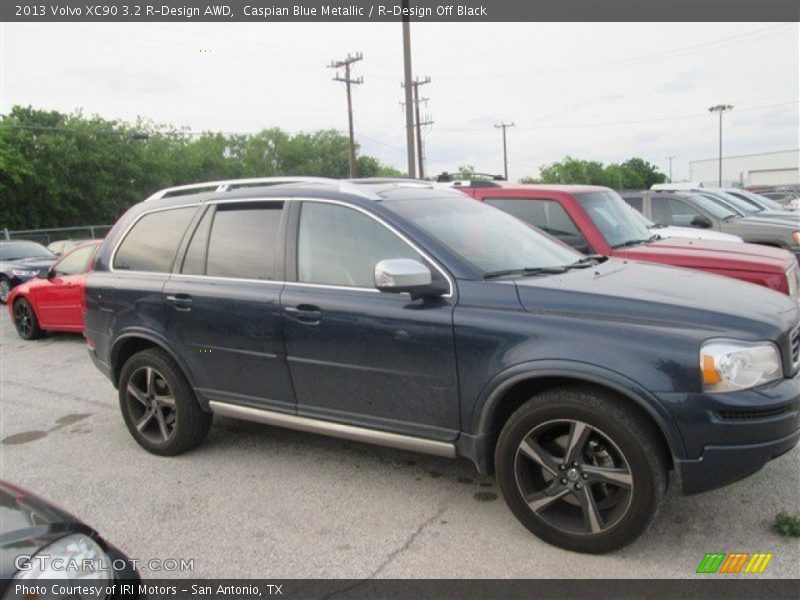 Caspian Blue Metallic / R-Design Off Black 2013 Volvo XC90 3.2 R-Design AWD