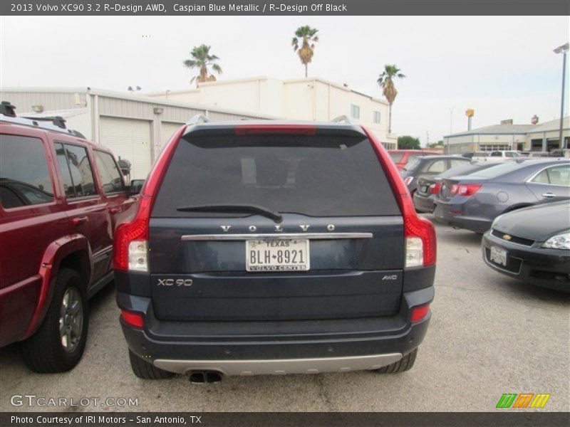 Caspian Blue Metallic / R-Design Off Black 2013 Volvo XC90 3.2 R-Design AWD