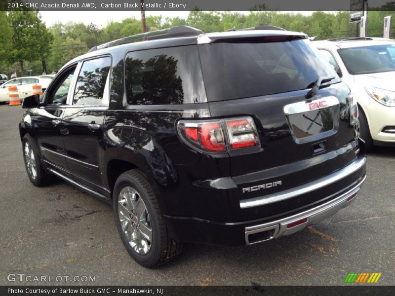 Carbon Black Metallic / Ebony 2014 GMC Acadia Denali AWD