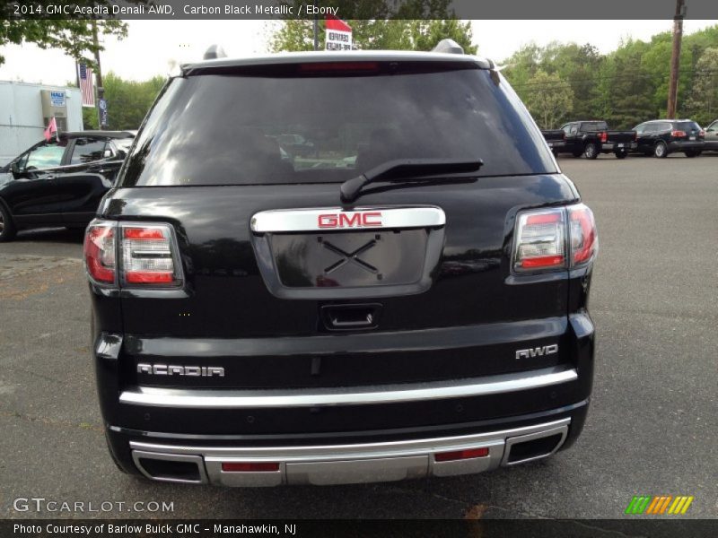 Carbon Black Metallic / Ebony 2014 GMC Acadia Denali AWD