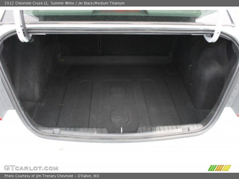 Summit White / Jet Black/Medium Titanium 2012 Chevrolet Cruze LS