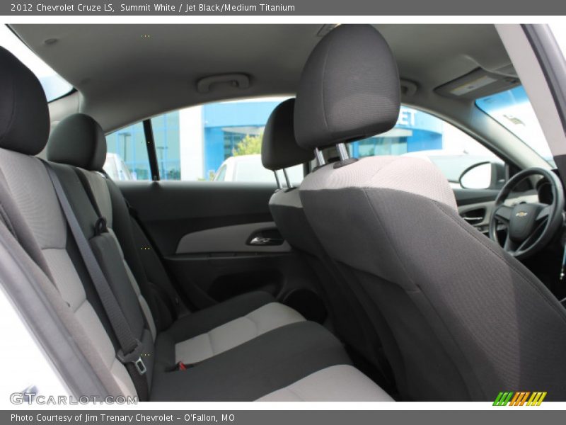 Summit White / Jet Black/Medium Titanium 2012 Chevrolet Cruze LS