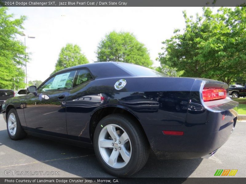 Jazz Blue Pearl Coat / Dark Slate Gray 2014 Dodge Challenger SXT
