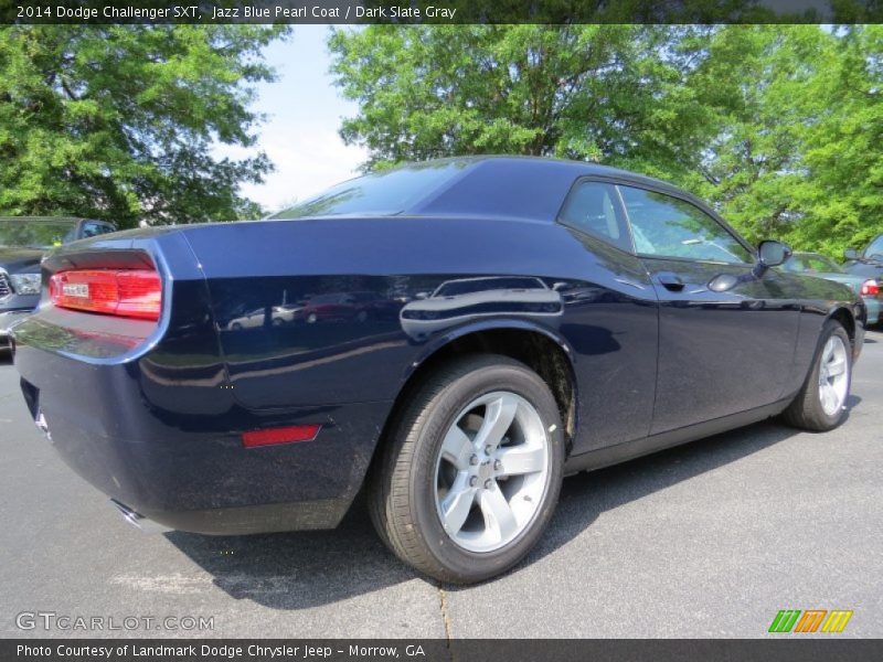 Jazz Blue Pearl Coat / Dark Slate Gray 2014 Dodge Challenger SXT