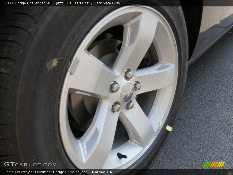 Jazz Blue Pearl Coat / Dark Slate Gray 2014 Dodge Challenger SXT