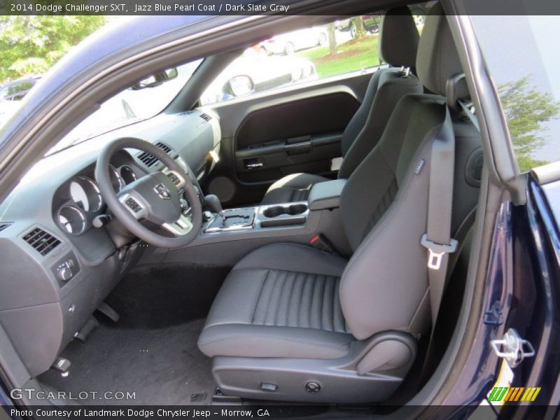 Jazz Blue Pearl Coat / Dark Slate Gray 2014 Dodge Challenger SXT