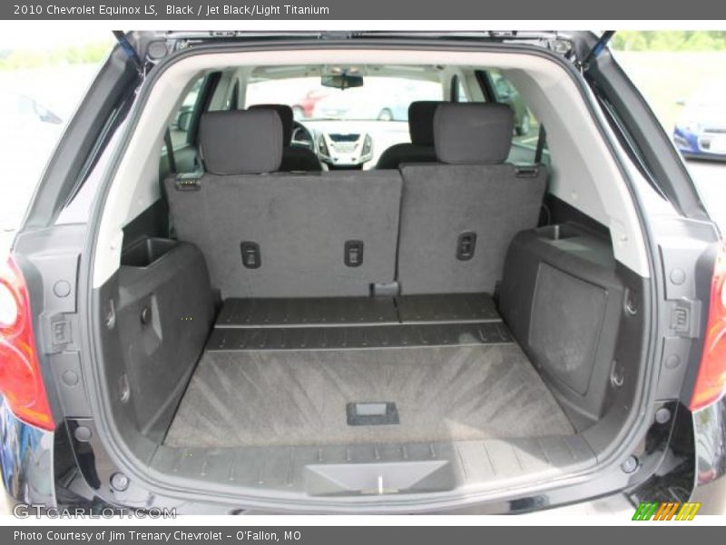 Black / Jet Black/Light Titanium 2010 Chevrolet Equinox LS