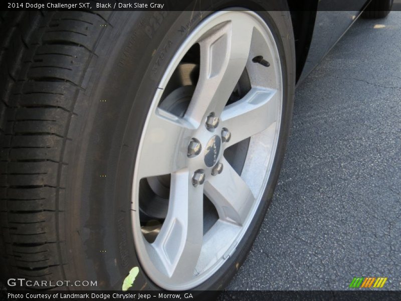 Black / Dark Slate Gray 2014 Dodge Challenger SXT