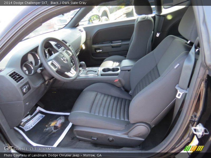 Black / Dark Slate Gray 2014 Dodge Challenger SXT