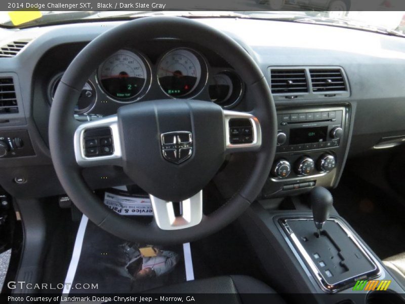 Black / Dark Slate Gray 2014 Dodge Challenger SXT