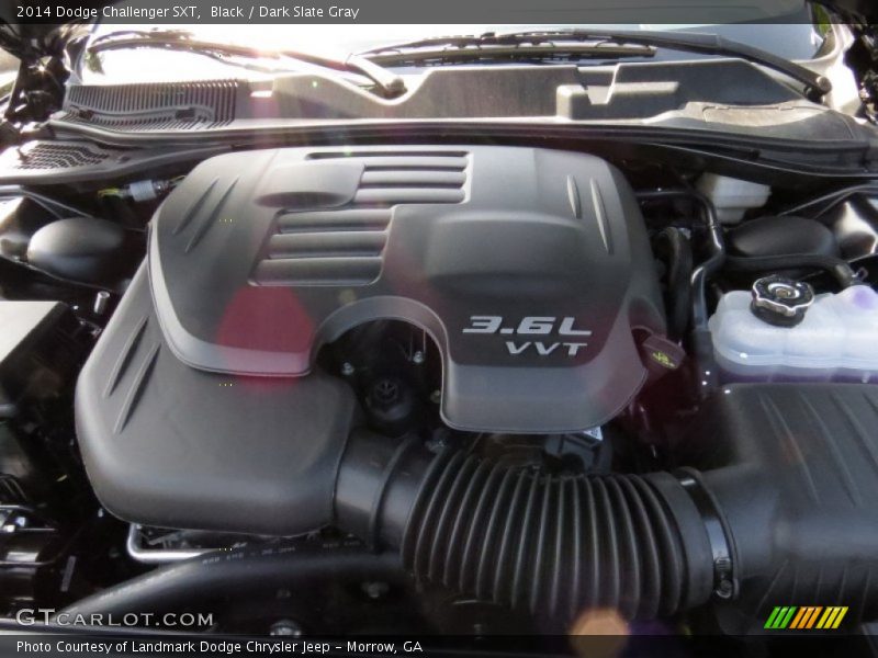 Black / Dark Slate Gray 2014 Dodge Challenger SXT