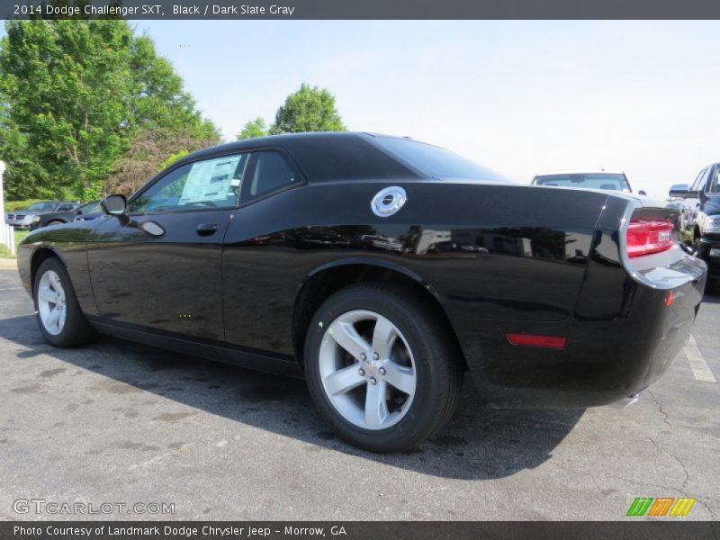 Black / Dark Slate Gray 2014 Dodge Challenger SXT
