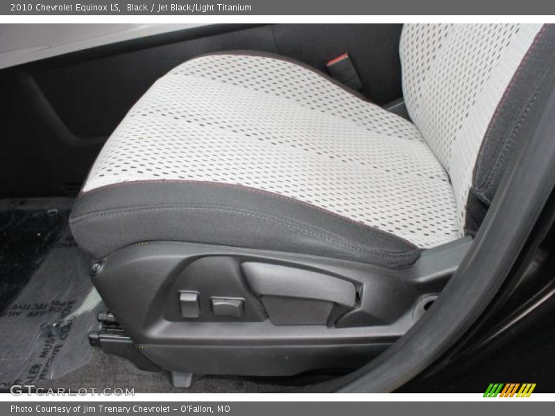 Black / Jet Black/Light Titanium 2010 Chevrolet Equinox LS