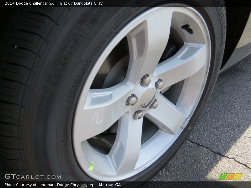 Black / Dark Slate Gray 2014 Dodge Challenger SXT