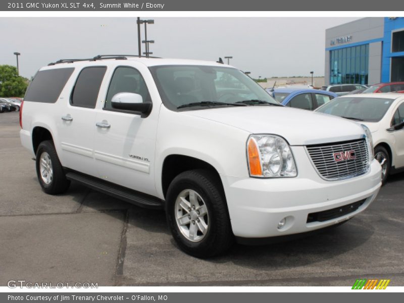 Summit White / Ebony 2011 GMC Yukon XL SLT 4x4