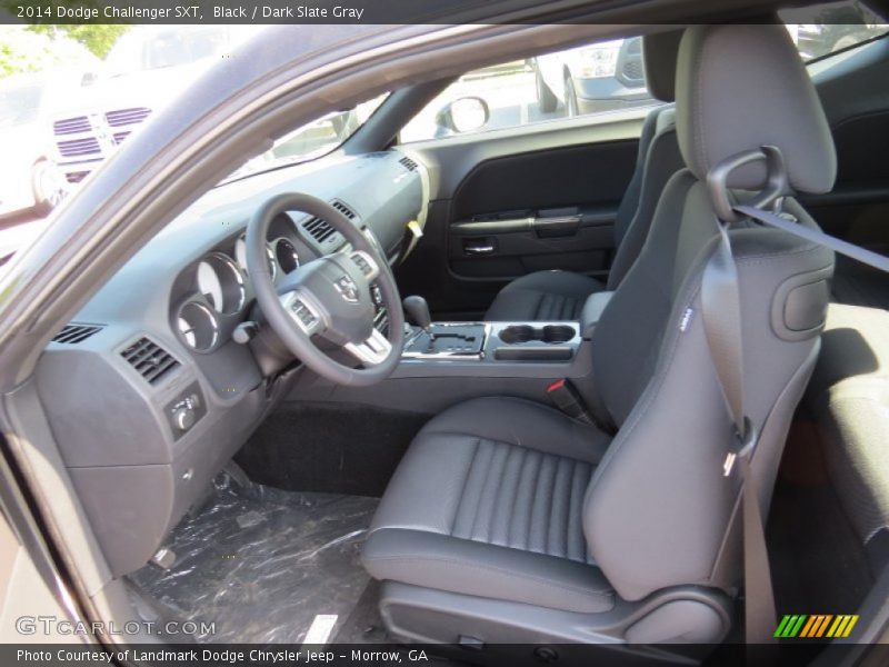 Black / Dark Slate Gray 2014 Dodge Challenger SXT
