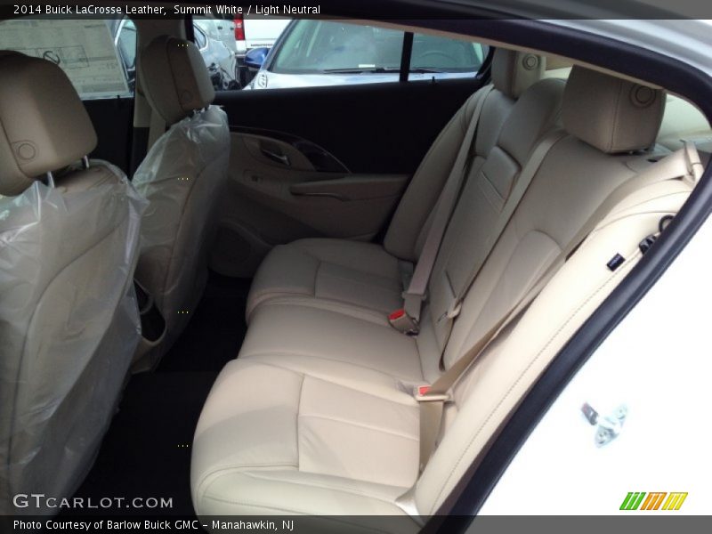 Summit White / Light Neutral 2014 Buick LaCrosse Leather