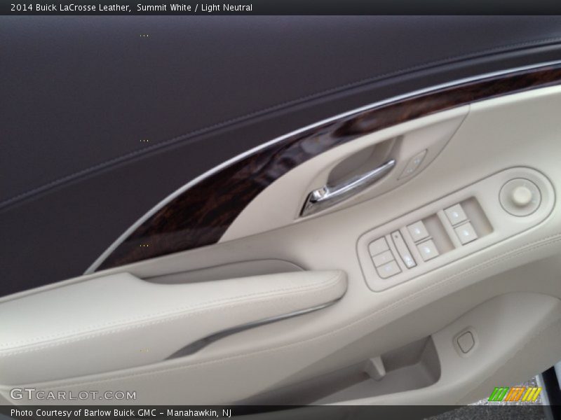 Summit White / Light Neutral 2014 Buick LaCrosse Leather