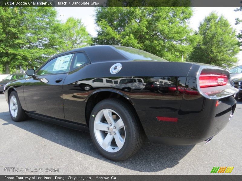 Black / Dark Slate Gray 2014 Dodge Challenger SXT