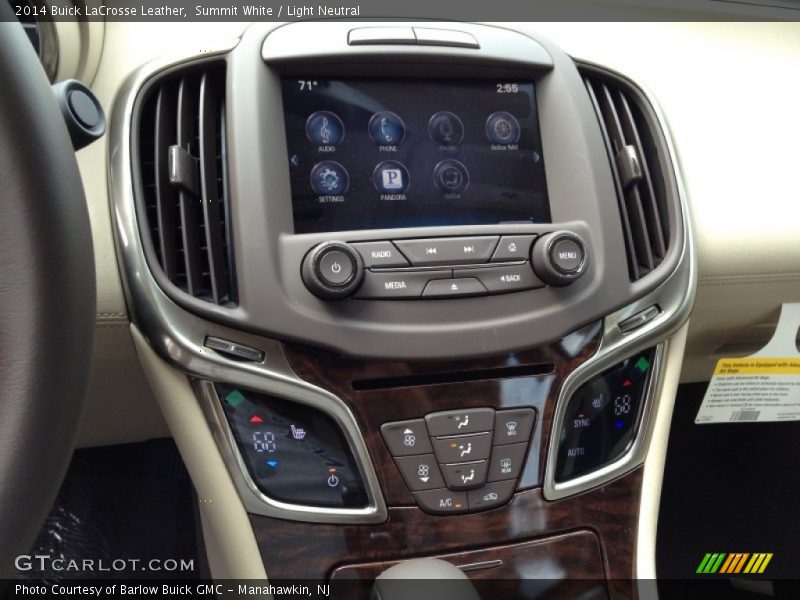 Summit White / Light Neutral 2014 Buick LaCrosse Leather
