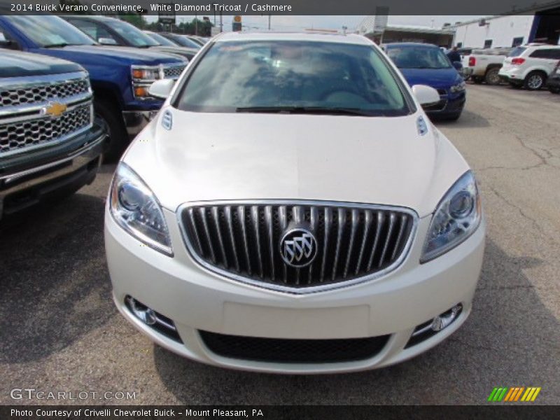 White Diamond Tricoat / Cashmere 2014 Buick Verano Convenience