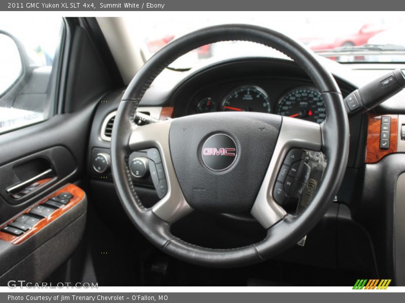 Summit White / Ebony 2011 GMC Yukon XL SLT 4x4