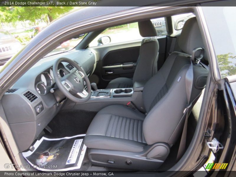 Black / Dark Slate Gray 2014 Dodge Challenger SXT