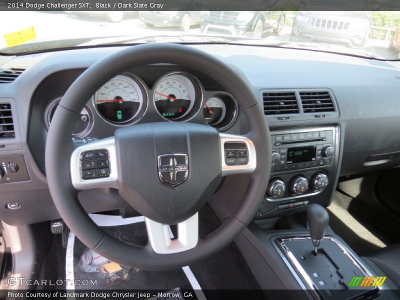 Black / Dark Slate Gray 2014 Dodge Challenger SXT