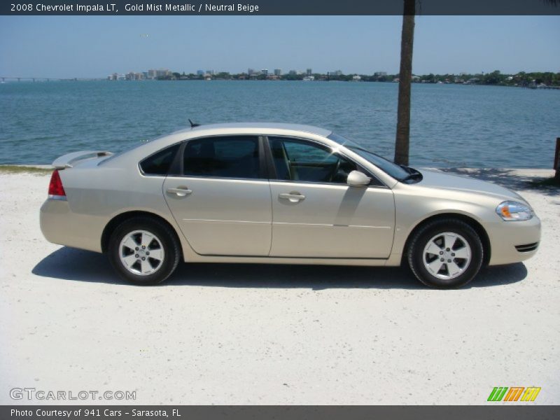  2008 Impala LT Gold Mist Metallic