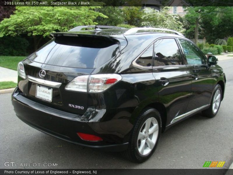 Stargazer Black / Black 2011 Lexus RX 350 AWD