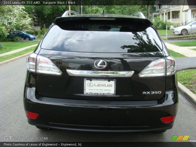 Stargazer Black / Black 2011 Lexus RX 350 AWD