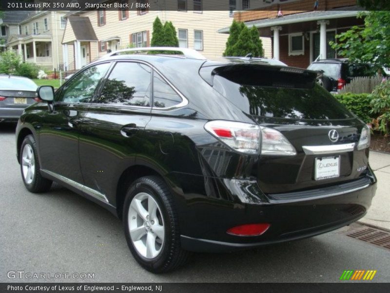 Stargazer Black / Black 2011 Lexus RX 350 AWD