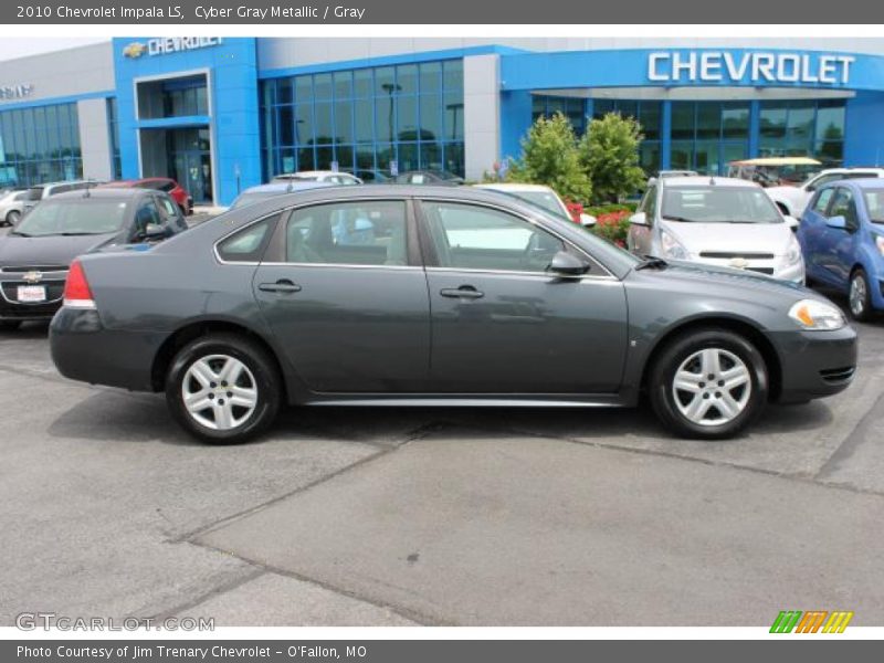 Cyber Gray Metallic / Gray 2010 Chevrolet Impala LS